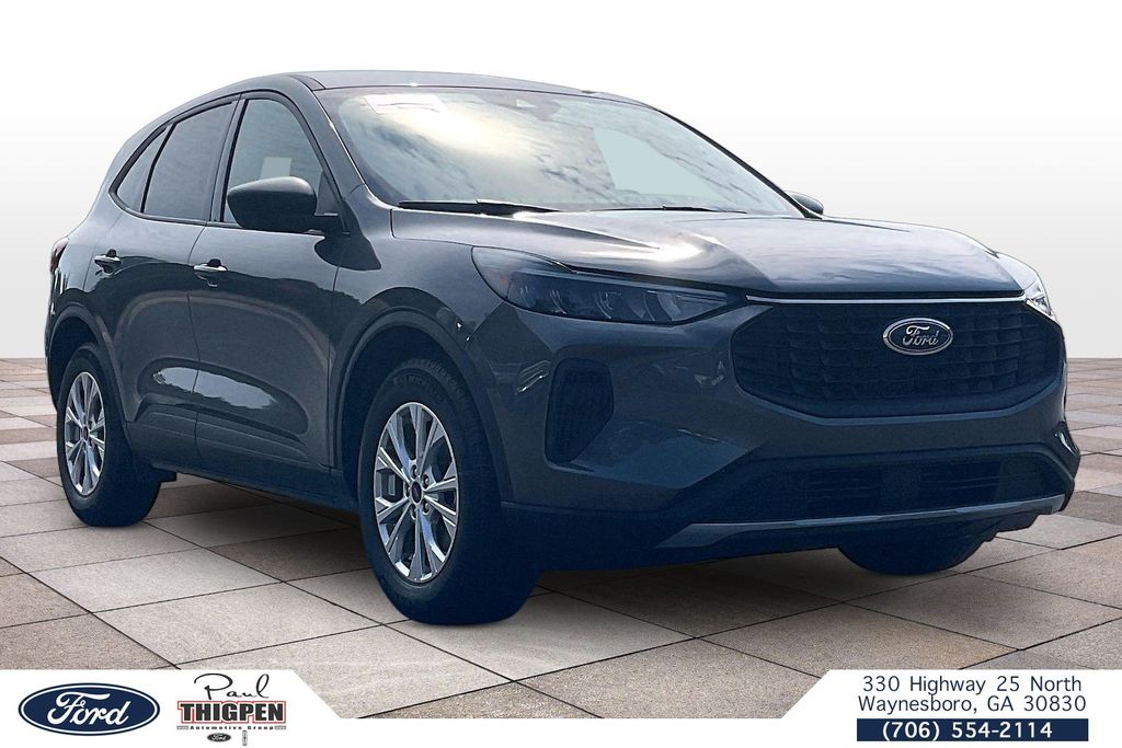 Gray Metallic 2025 Ford Escape SUV / Crossover Front-Wheel Drive 8-Speed Automatic