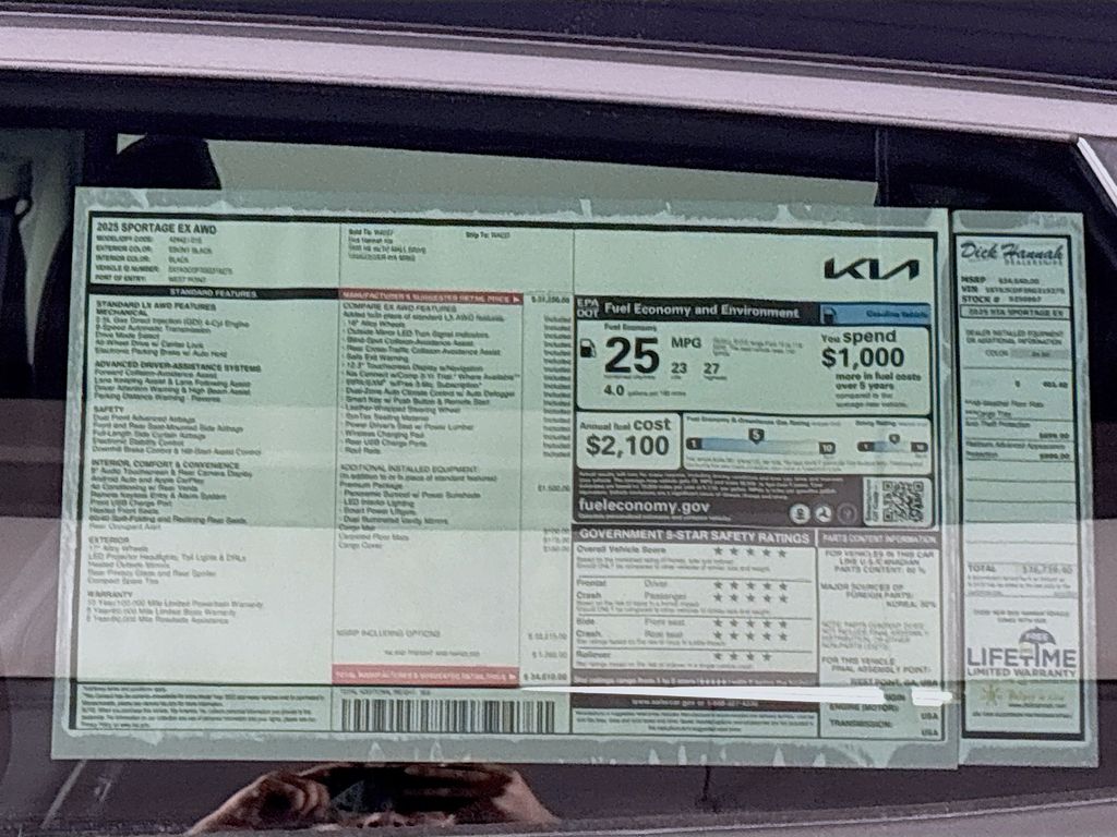 2025 Kia Sportage EX