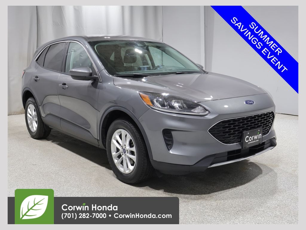 Carbonized Gray Metallic 2021 Ford Escape Hybrid SUV / Crossover All-Wheel Drive Continuously Variable Transmission