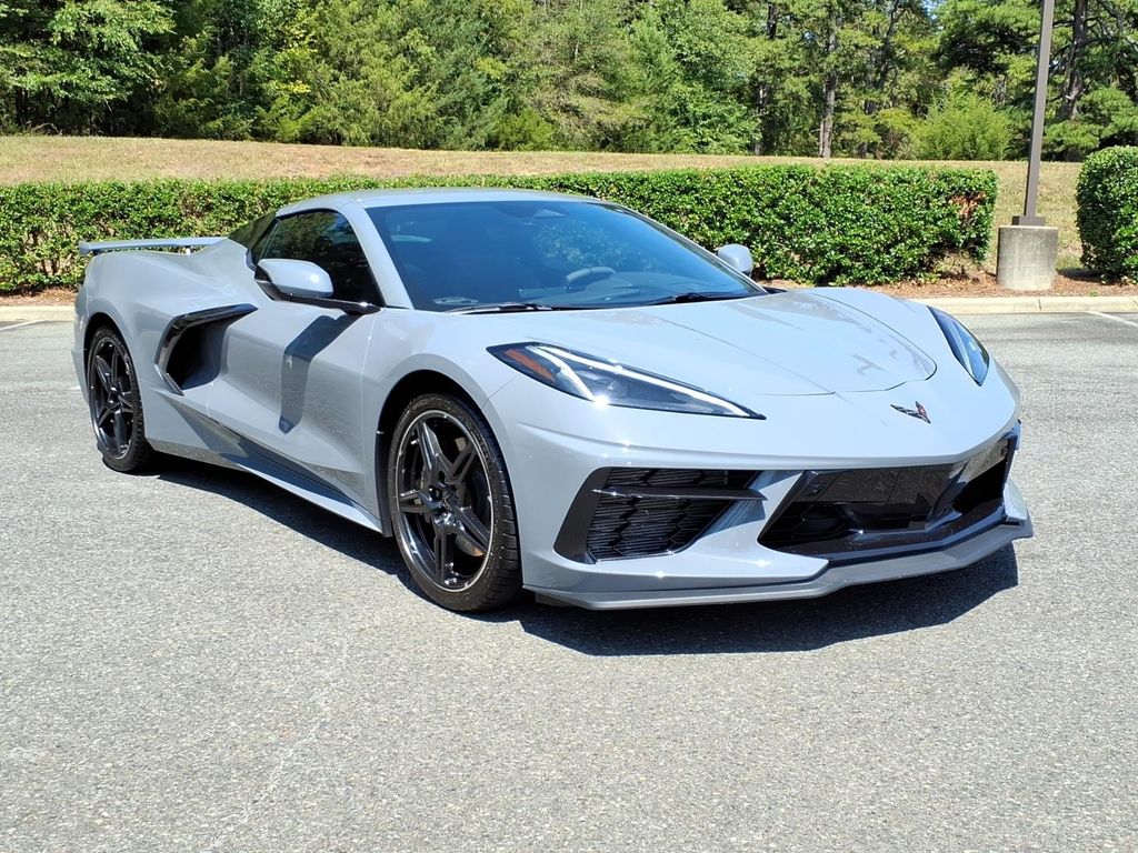Sea Wolf Gray Tricoat 2025 Chevrolet Corvette Convertible Rear-Wheel Drive 8-Speed Dual Clutch
