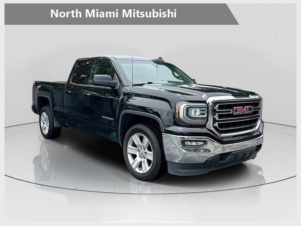 Onyx Black 2018 GMC Sierra 1500 Pickup Truck Four-Wheel Drive 6-Speed Automatic Overdrive