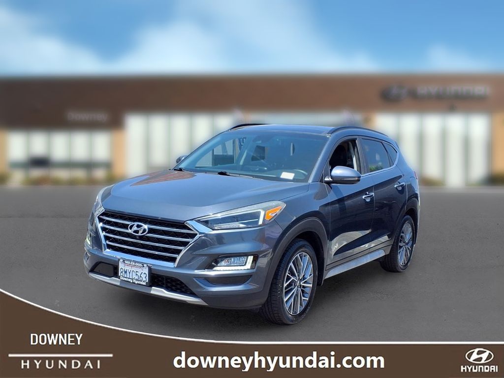 Dusk Blue 2020 Hyundai Tucson SUV / Crossover All-Wheel Drive 6-Speed Automatic