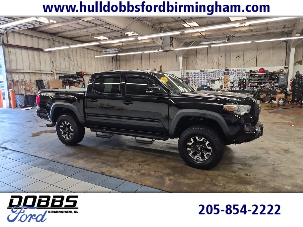 Black 2017 Toyota Tacoma Pickup Truck Four-Wheel Drive 6-Speed Automatic