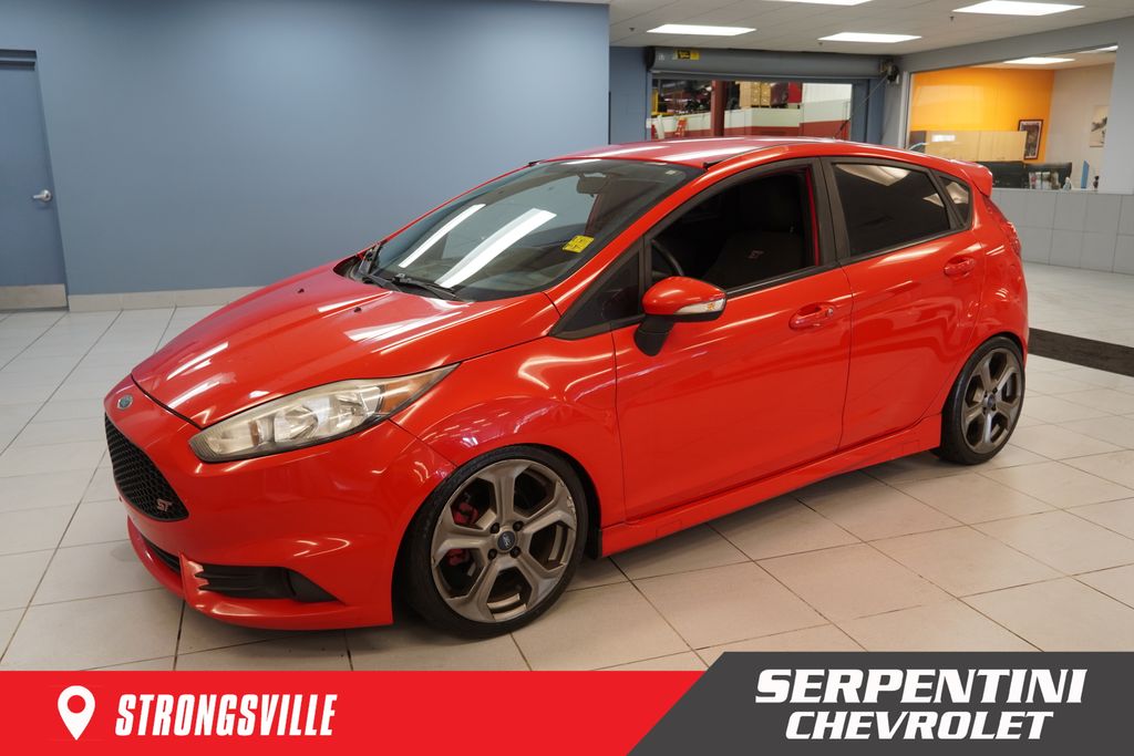 Race Red 2014 Ford Fiesta ST Hatchback Front-Wheel Drive 6-Speed Manual