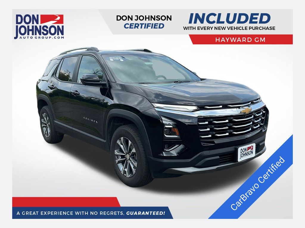 Mosaic Black Metallic 2025 Chevrolet Equinox SUV / Crossover Four-Wheel Drive 8-Speed Automatic