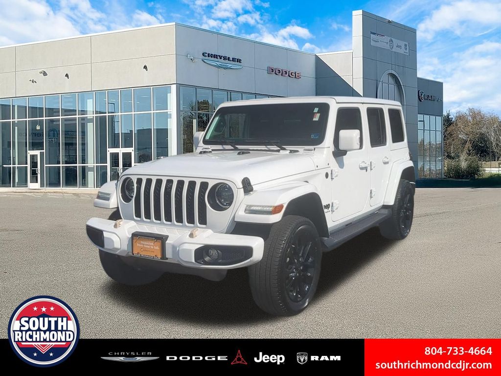 Bright White Clearcoat 2023 Jeep Wrangler SUV / Crossover Four-Wheel Drive 8-Speed Automatic