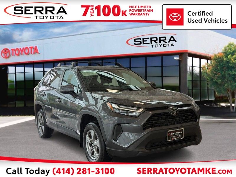 Magnetic Gray Metallic 2024 Toyota RAV4 XLE AWD SUV / Crossover All-Wheel Drive 8-Speed Automatic