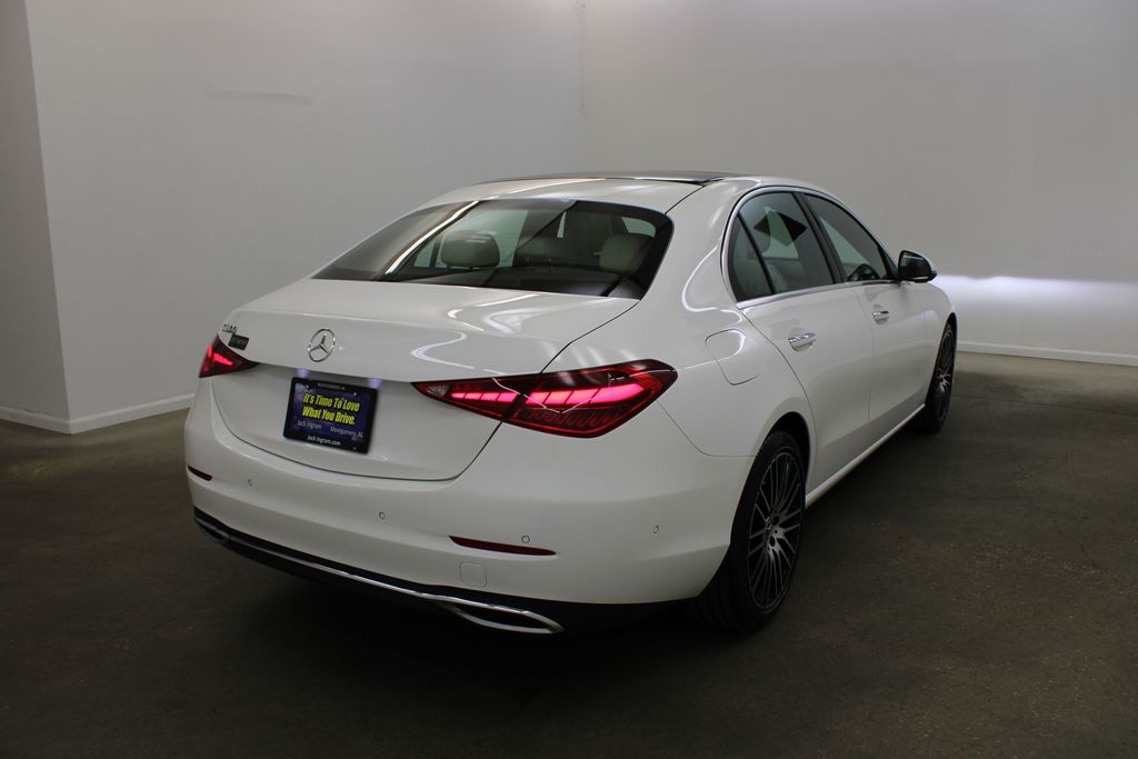 used 2025 Mercedes-Benz C-Class car, priced at $36,991
