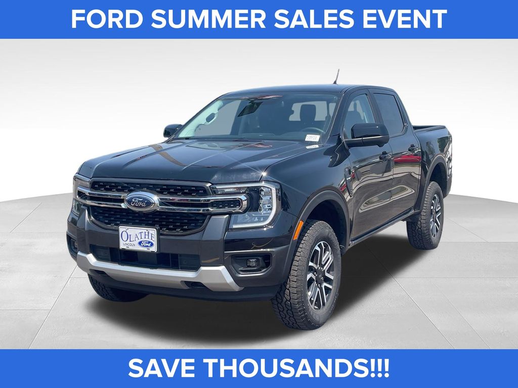 Shadow Black 2026 Ford Ranger Pickup Truck Four-Wheel Drive Automatic