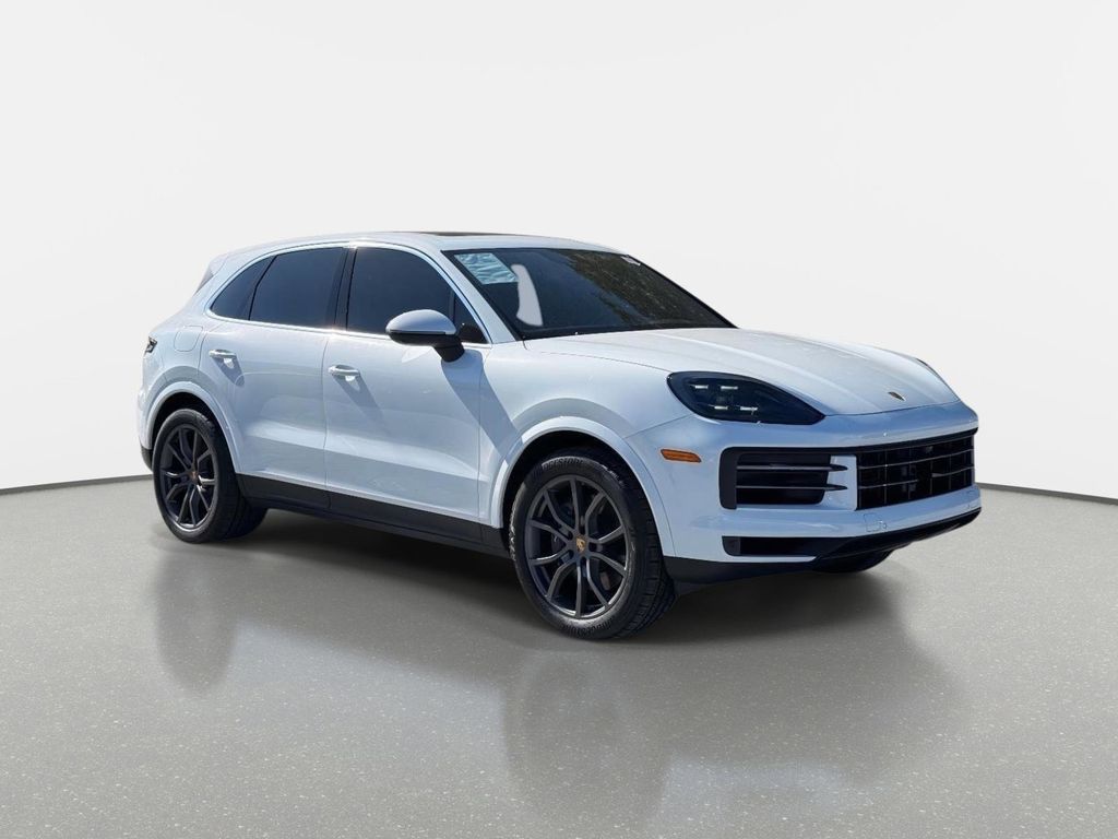 White 2024 Porsche Cayenne AWD SUV / Crossover All-Wheel Drive Automatic