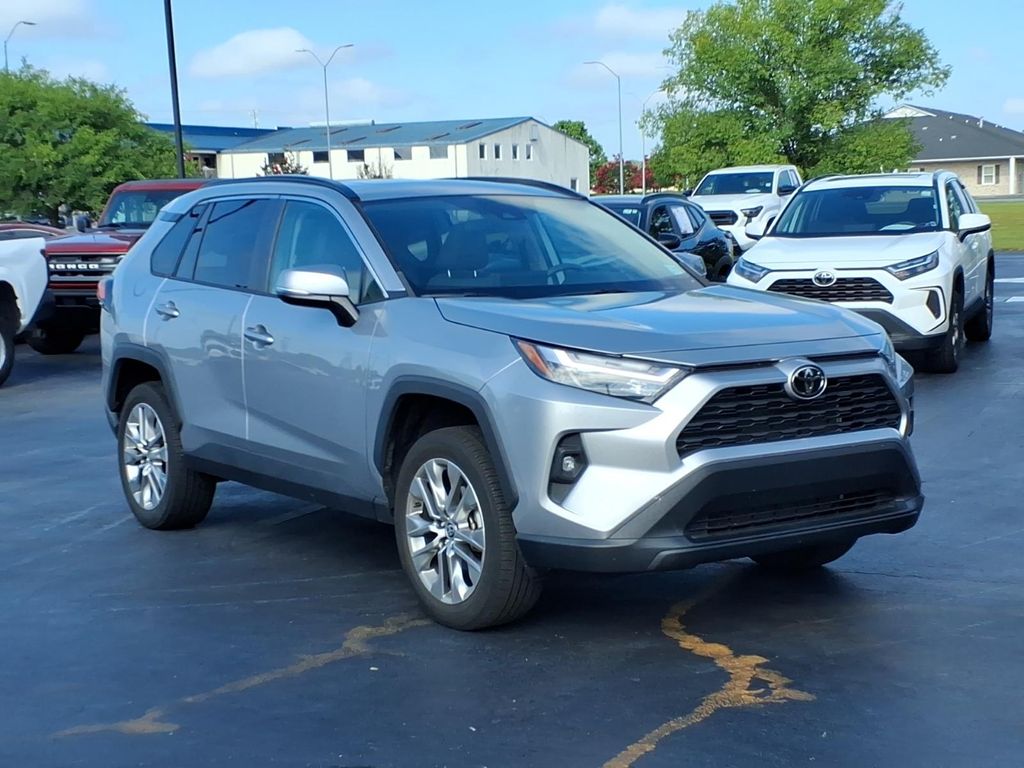 Silver Sky Metallic 2023 Toyota RAV4 SUV / Crossover Front-Wheel Drive 8-Speed Automatic