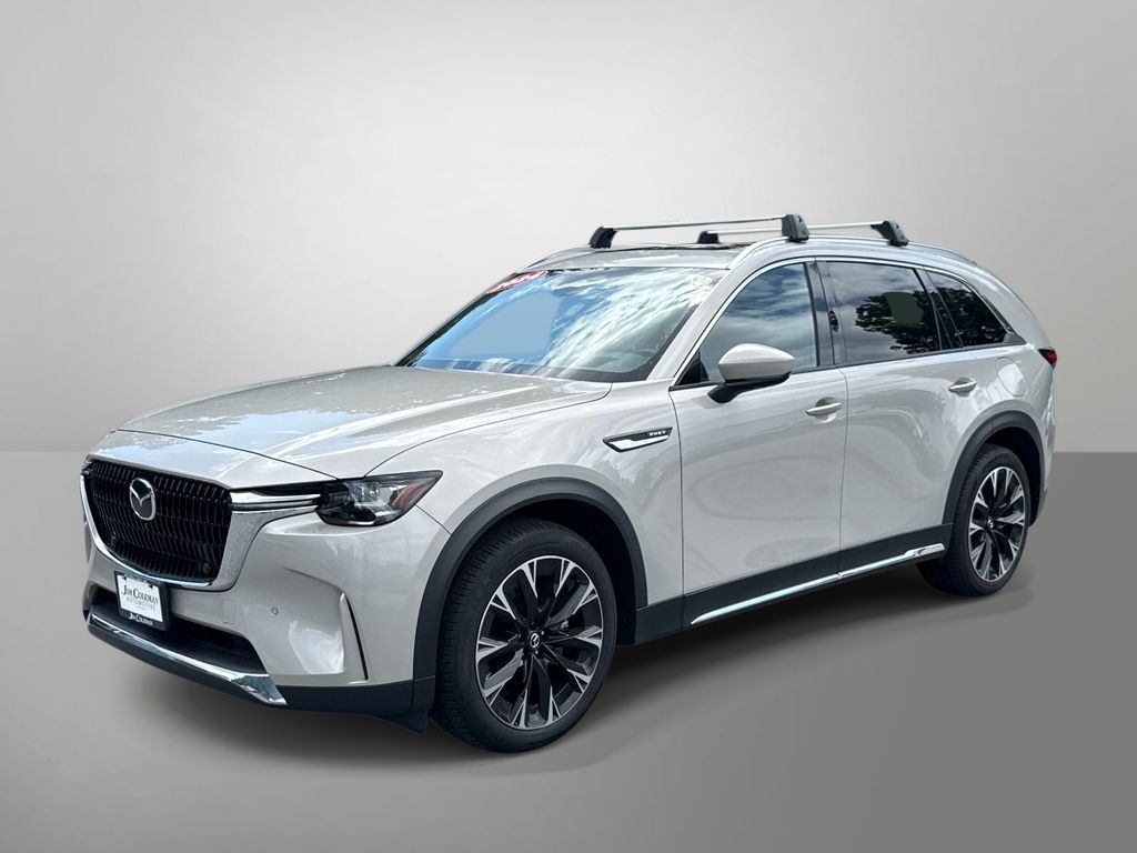 Gray (Platinum Quartz) 2024 Mazda CX-90 SUV / Crossover All-Wheel Drive 8-Speed Automatic