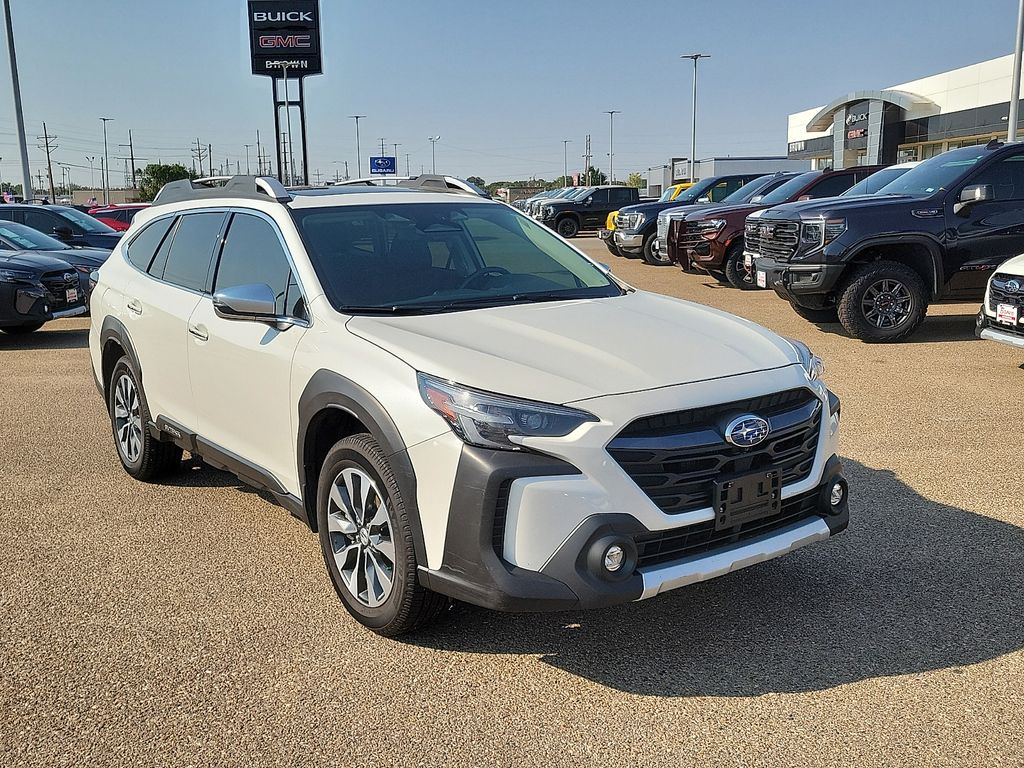 2023 Subaru Outback Touring White at Brown Buick GMC