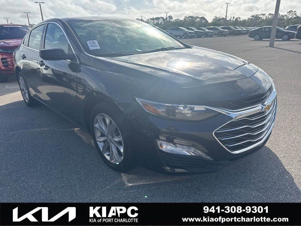 Dark Ash Metallic 2023 Chevrolet Malibu LT with 1LT FWD Sedan Front-Wheel Drive Continuously Variable Transmission