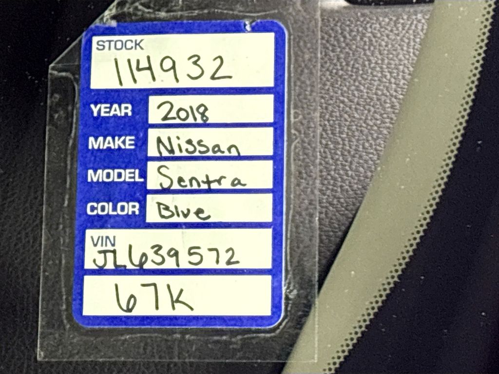 2018 Nissan Sentra SV