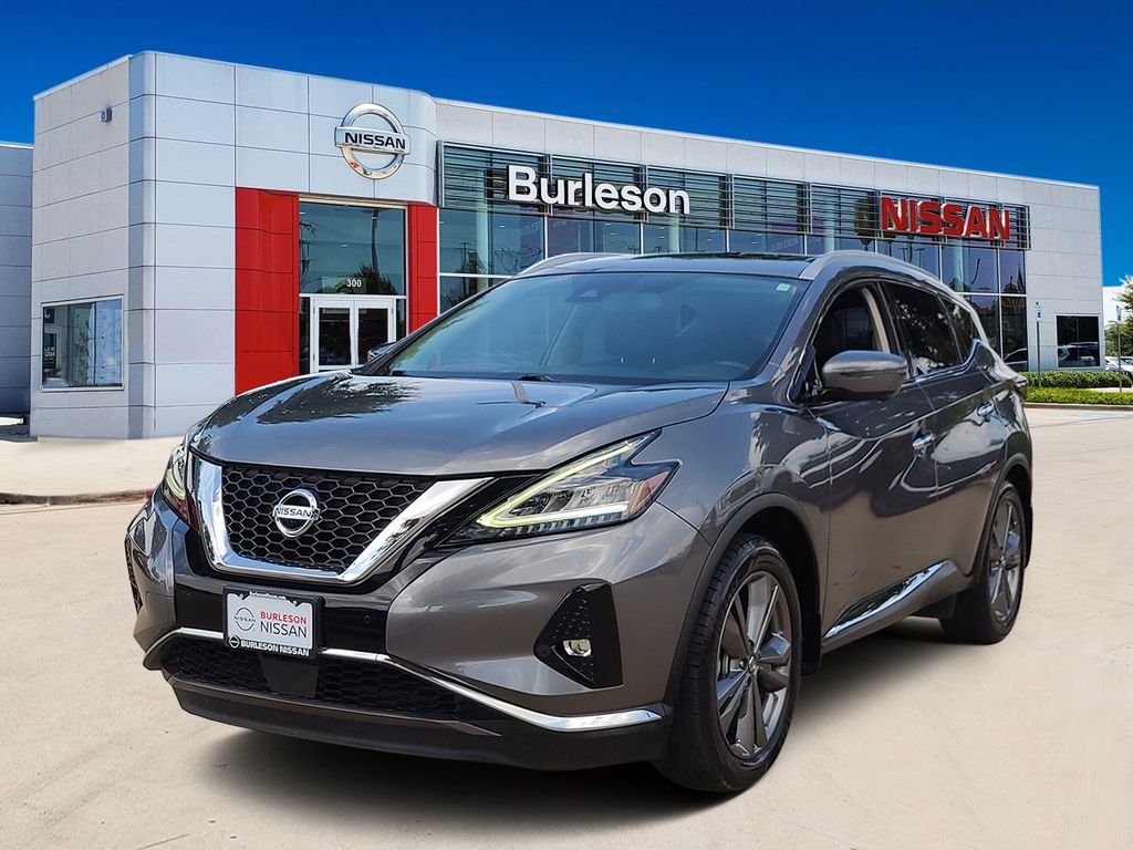 Gray (Gun Metallic) 2021 Nissan Murano SUV / Crossover Front-Wheel Drive Continuously Variable Transmission