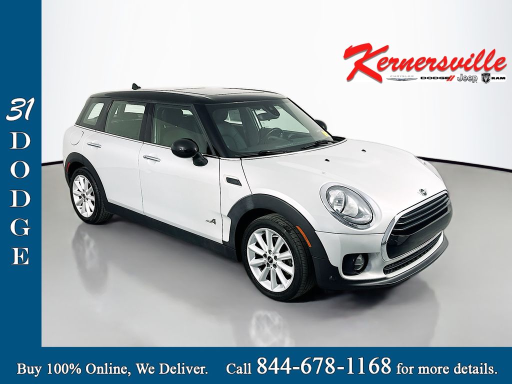 White Silver 2019 MINI Cooper Clubman John Cooper Works ALL4 AWD Wagon All-Wheel Drive Automatic