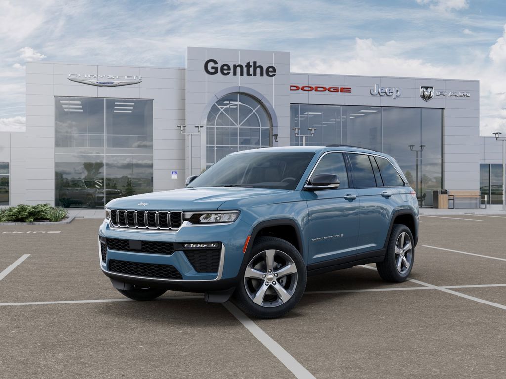Gray (Steel Blue) 2026 Jeep Grand Cherokee Limited 4WD SUV / Crossover Four-Wheel Drive 8-Speed Automatic