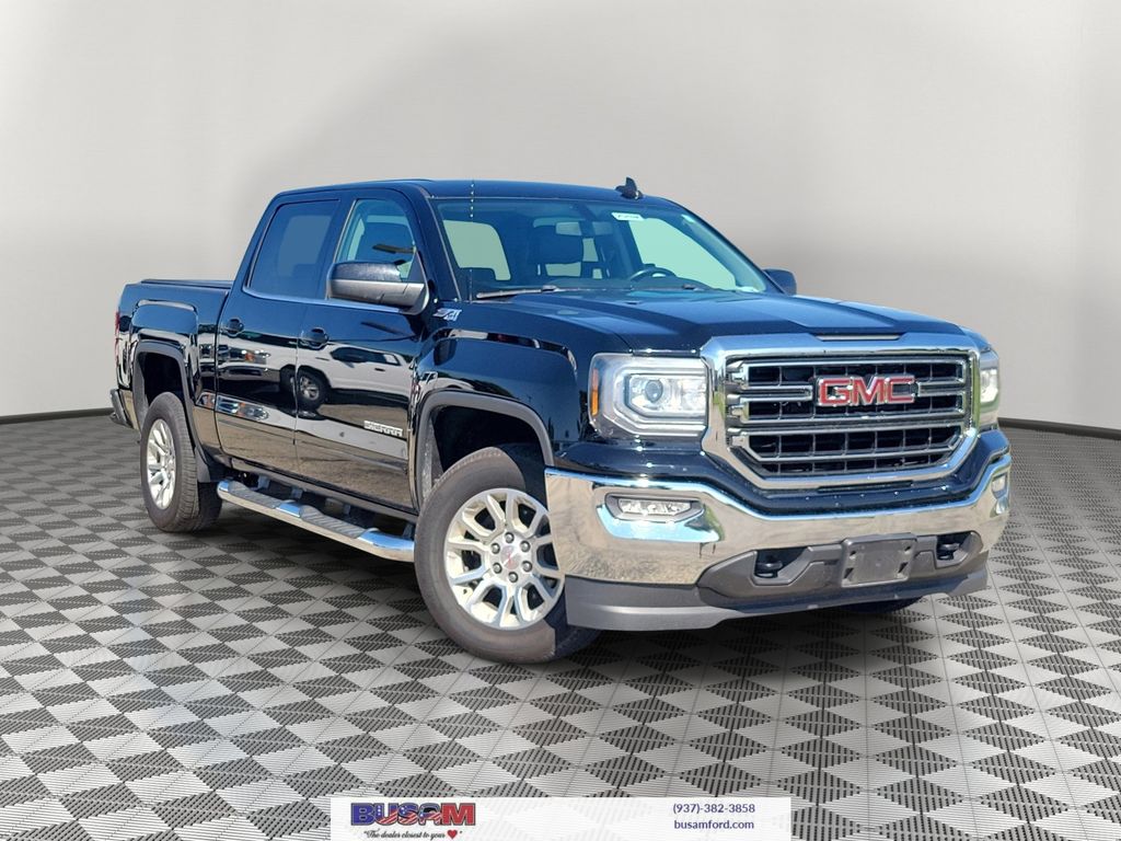 Onyx Black 2018 GMC Sierra 1500 Pickup Truck Four-Wheel Drive 6-Speed Automatic Overdrive