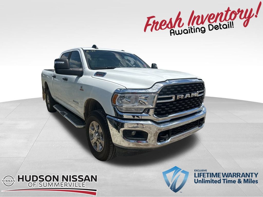 2024 Bright White Clearcoat Ram 2500 Big Horn 4X4 Truck