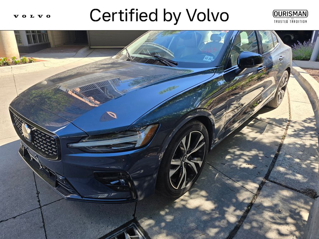 Denim Blue Metallic 2025 Volvo S60 B5 Plus FWD Sedan Front-Wheel Drive Automatic