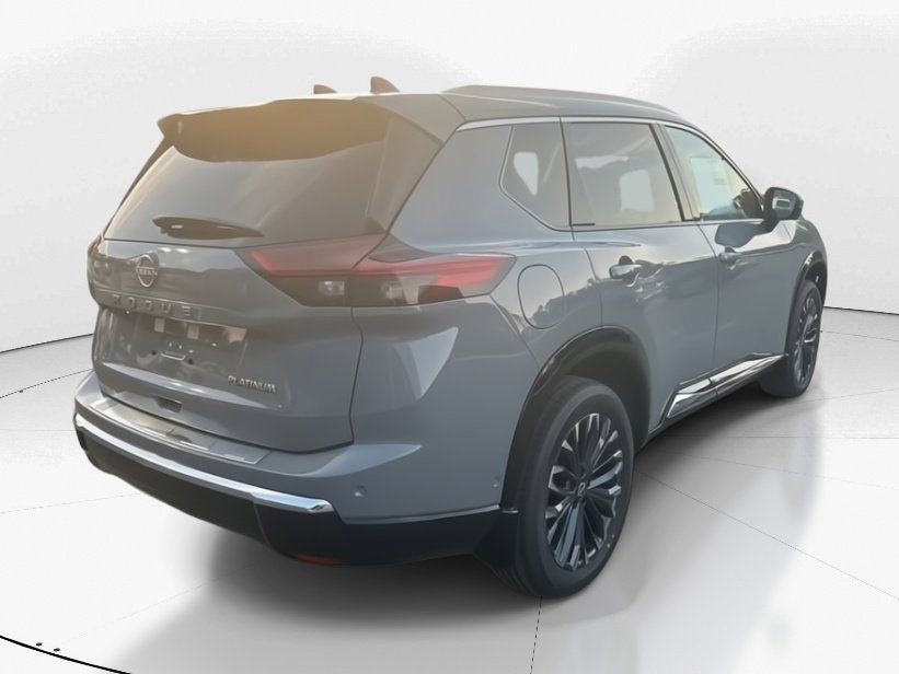 2025 Boulder Gray Pearl Nissan Rogue Platinum FWD SUV