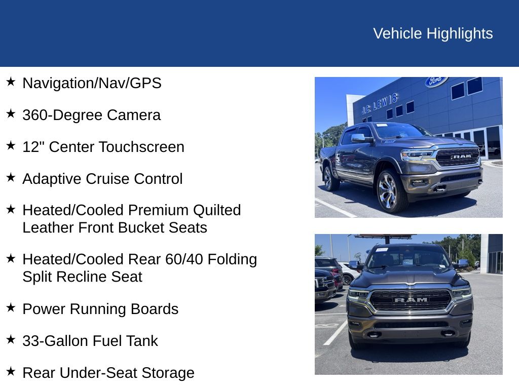 2023 Ram 1500 Limited Crew Cab 4x4 5'7" Box