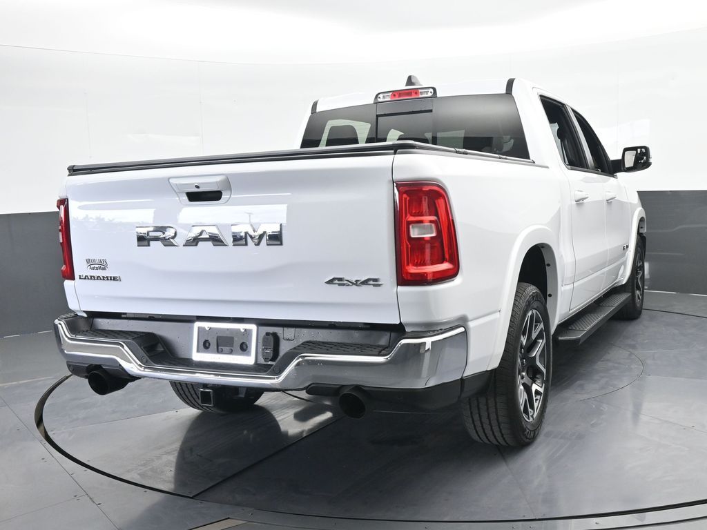 Used 2025 Bright White Clearcoat Ram Laramie image 5