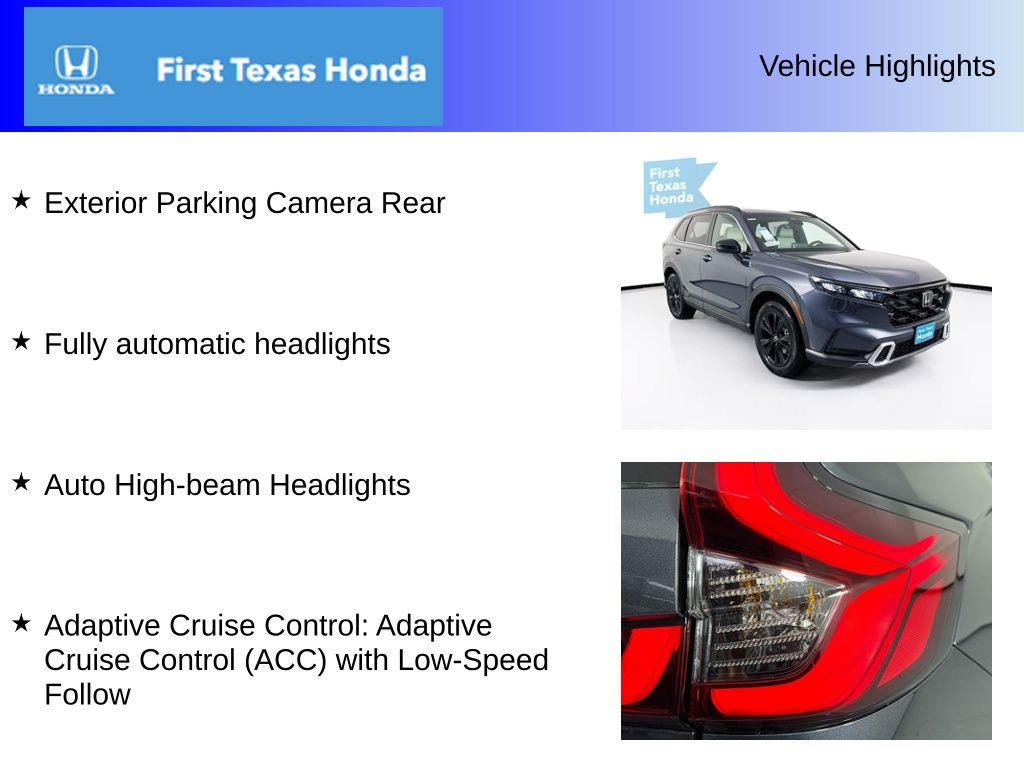 Used Car 2025 Honda Cr-v Hybrid  Sport Touring For Sale Under $40,000 In Austin, Texas