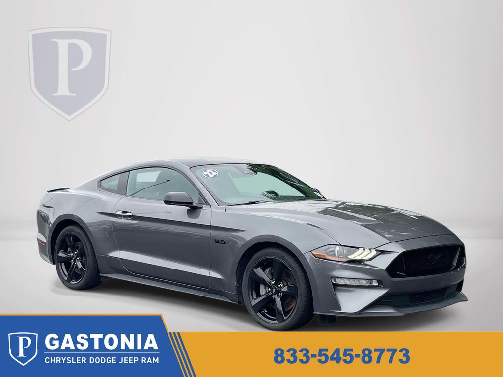 Gray Metallic 2022 Ford Mustang Coupe Rear-Wheel Drive Automatic