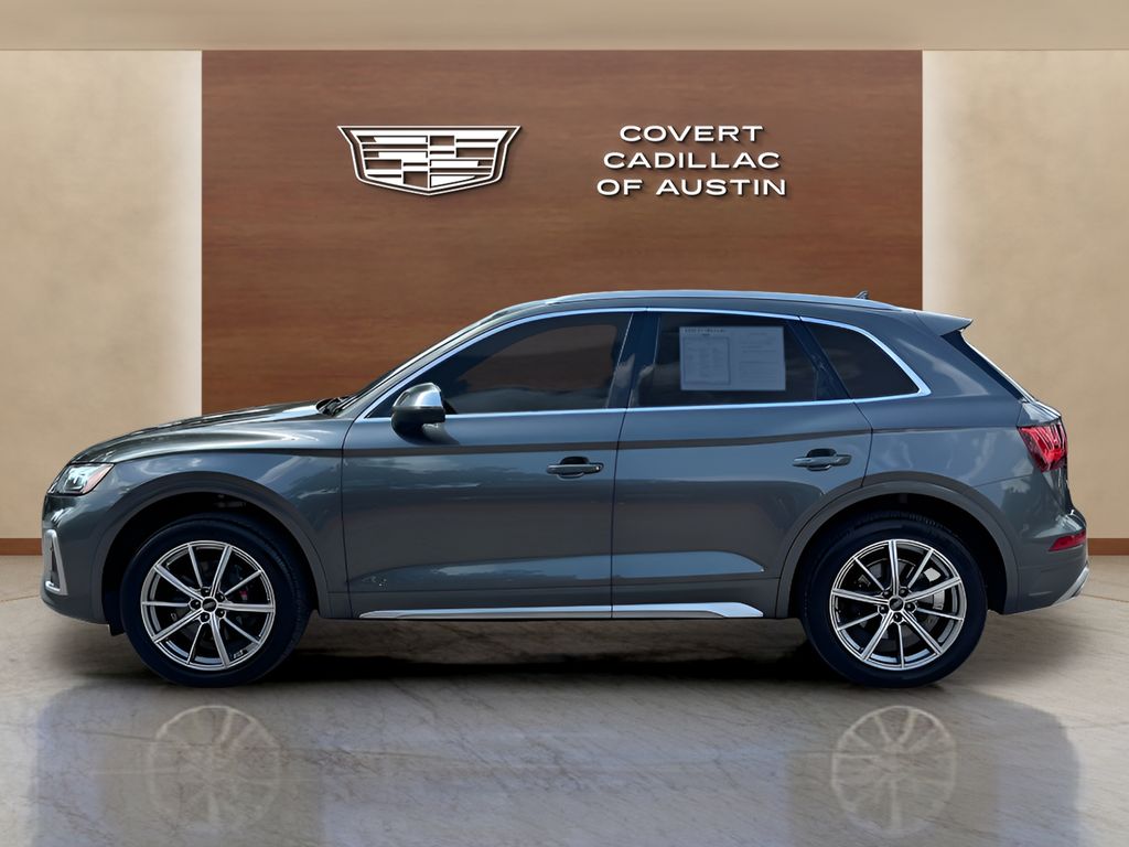 Used 2021 Gray Audi Premium Plus image 3
