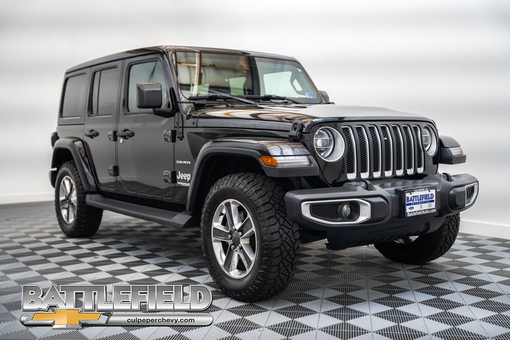 Black Clearcoat 2020 Jeep Wrangler SUV / Crossover Four-Wheel Drive 8-Speed Automatic
