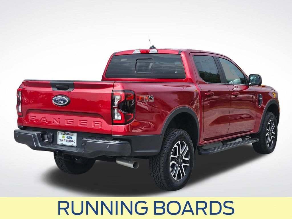 2026 Ford Ranger Lariat Red at Walterboro Ford