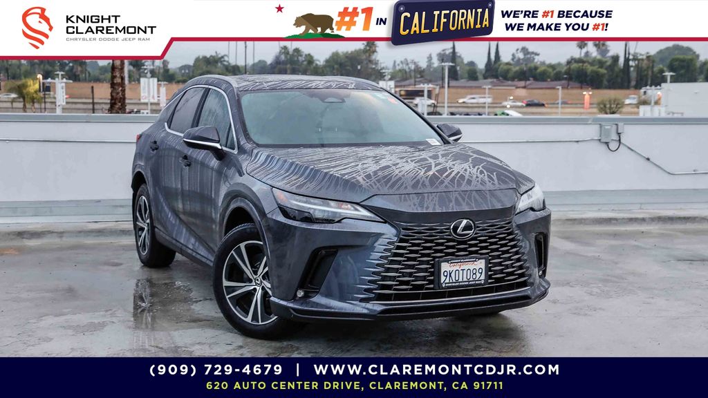 Cloudburst Gray 2024 Lexus RX Hybrid 350h Premium AWD SUV / Crossover All-Wheel Drive Continuously Variable Transmission