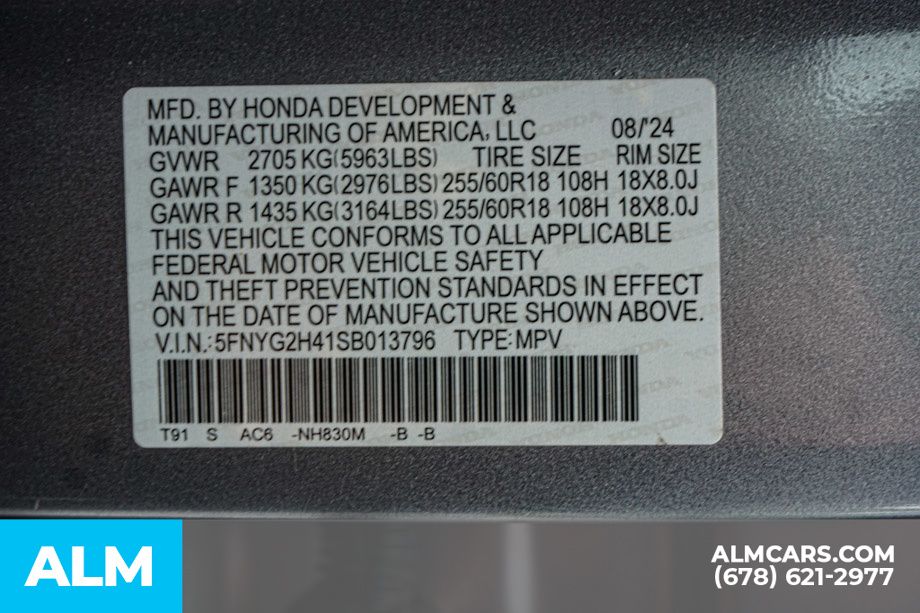 Used 2025 Silver Honda EX-L image 63