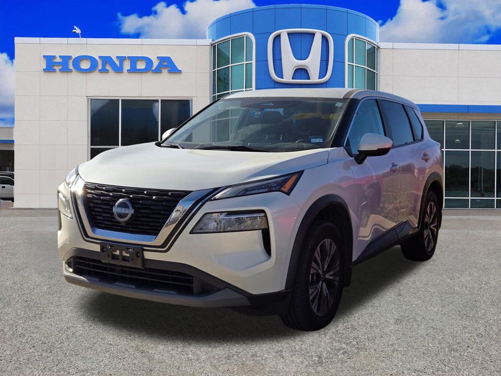 Used 2022 Nissan Rogue SV with VIN 5N1BT3BA7NC723790 for sale in Weatherford, TX