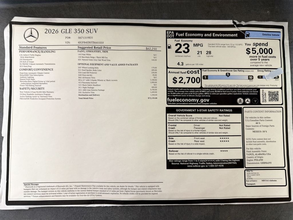 Thumbnail: 2026 Mercedes-Benz GLE - 9