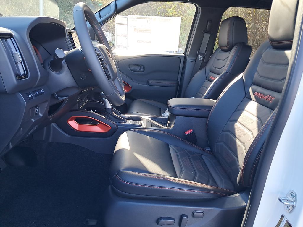 2026 Nissan Frontier PRO-4X White at John Sisson Motors