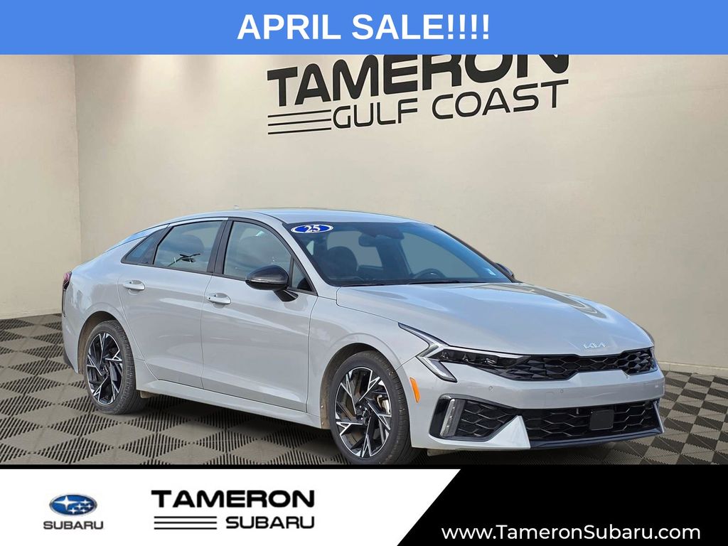 Wolf Gray 2025 Kia K5 GT-Line FWD Sedan Front-Wheel Drive 8-Speed Automatic