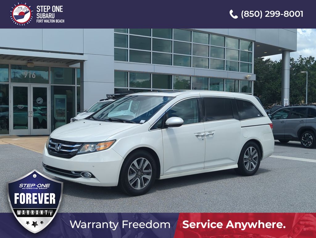 White Diamond Pearl 2016 Honda Odyssey Minivan Front-Wheel Drive 6-Speed Automatic