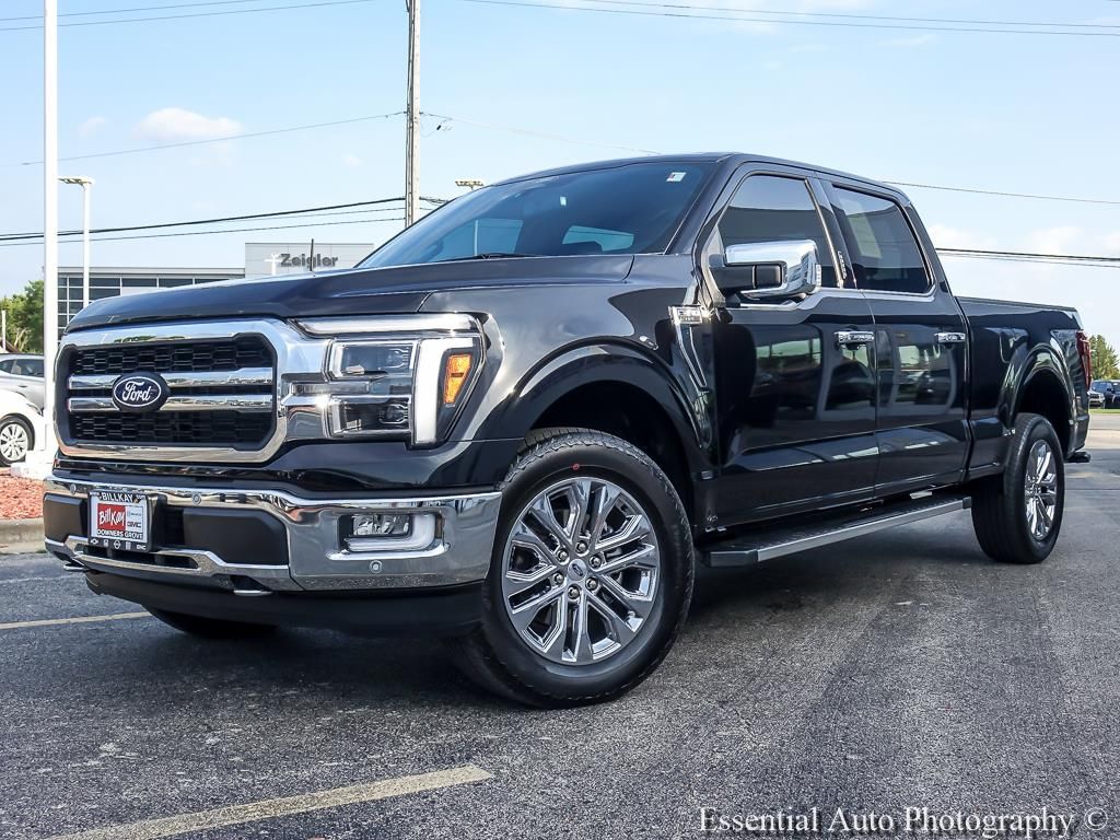 Black Metallic 2024 Ford F-150 Pickup Truck Four-Wheel Drive Automatic