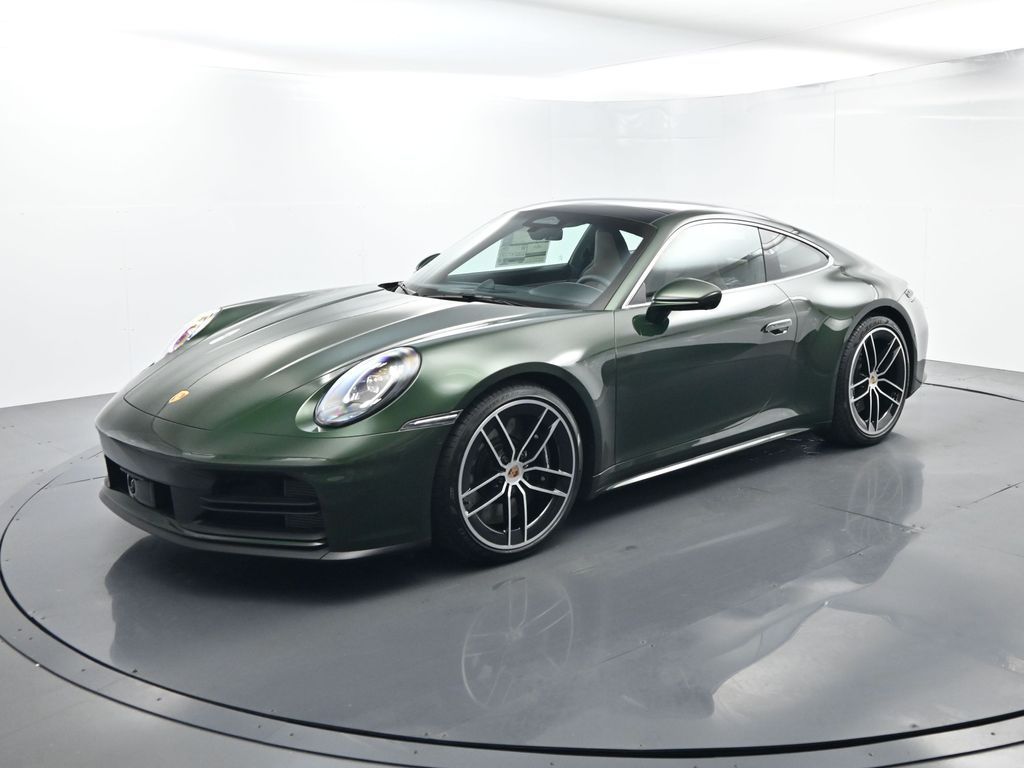 Oak Green Metallic Neo 2026 Porsche 911 Coupe Rear-Wheel Drive 8-Speed Automatic