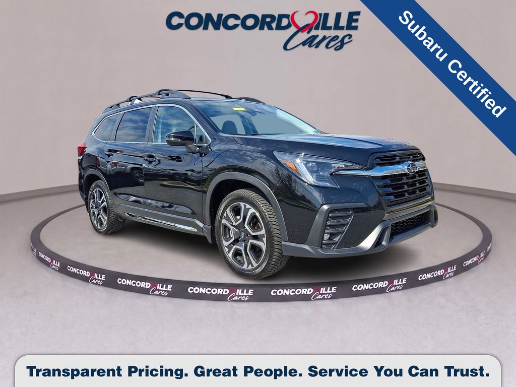 Crystal Black Silica 2023 Subaru Ascent SUV / Crossover All-Wheel Drive Continuously Variable Transmission