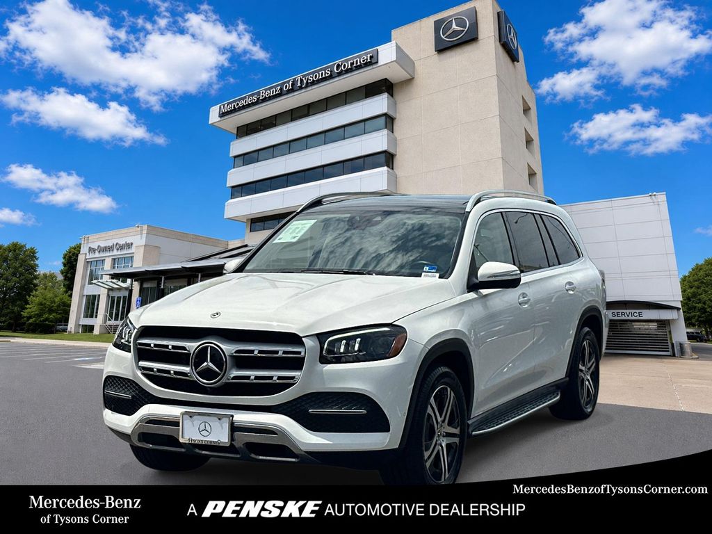 Polar White 2023 Mercedes-Benz GLS SUV / Crossover All-Wheel Drive 9-Speed Automatic