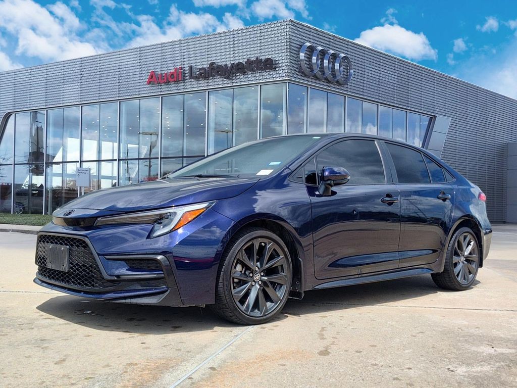 Blueprint 2025 Toyota Corolla Sedan Front-Wheel Drive Continuously Variable Transmission