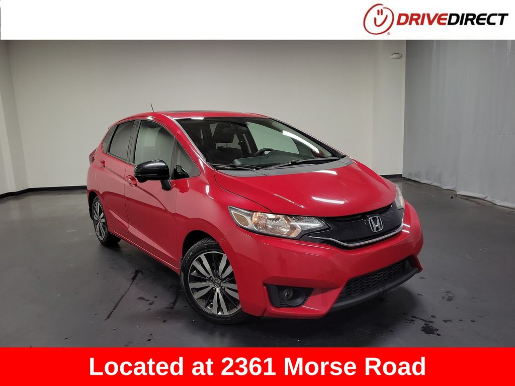 Milano Red 2015 Honda Fit EX Hatchback Front-Wheel Drive 6-Speed Manual