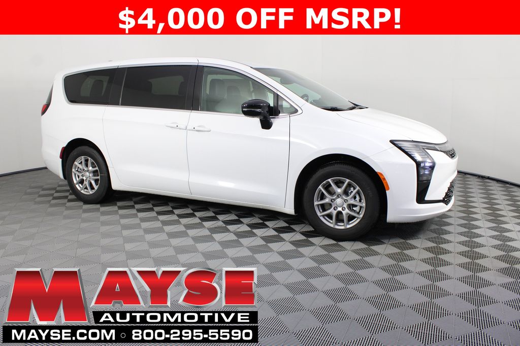 Bright White 2027 Chrysler Pacifica Select FWD Minivan Front-Wheel Drive 9-Speed Automatic
