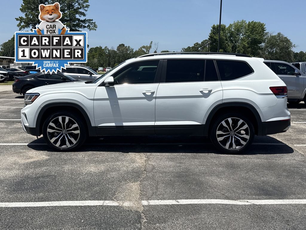 2022 Volkswagen Atlas 3.6L V6 SE w/Technology White at Bayway Cadillac of The Woodlands