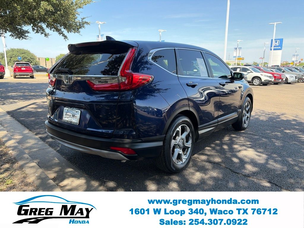 2019 Honda CR-V EX-L Blue at Greg May Honda