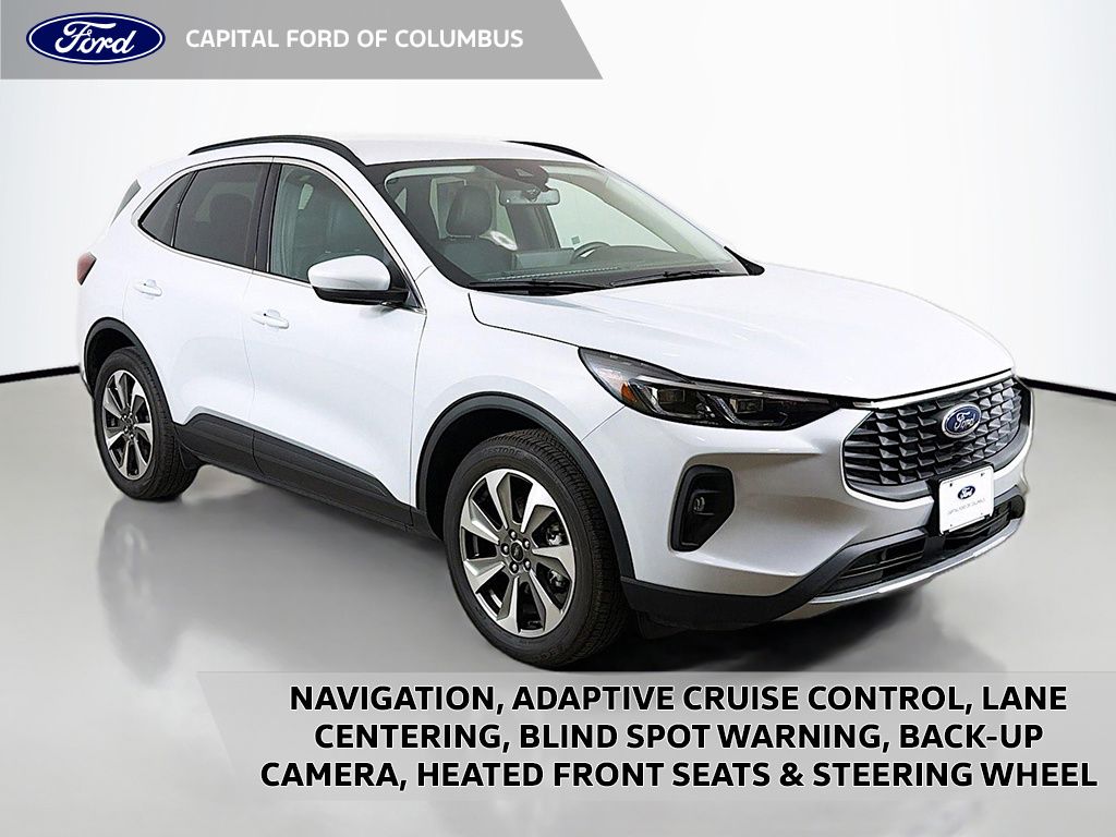 Space Silver Metallic 2025 Ford Escape SUV / Crossover All-Wheel Drive 8-Speed Automatic